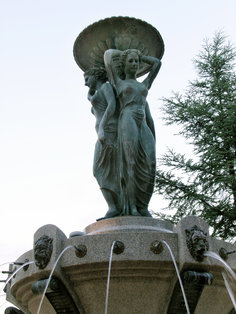 Particolare Fontana Piazza Matteotti